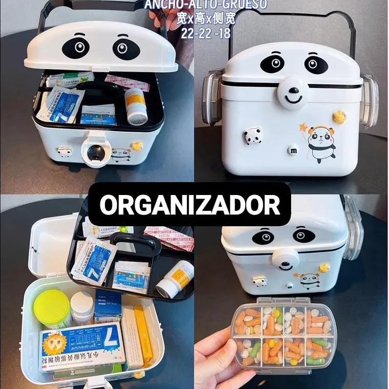 🐼ORGANIZADOR DISEÑO PANDITA MOD# FG-29🐼 1