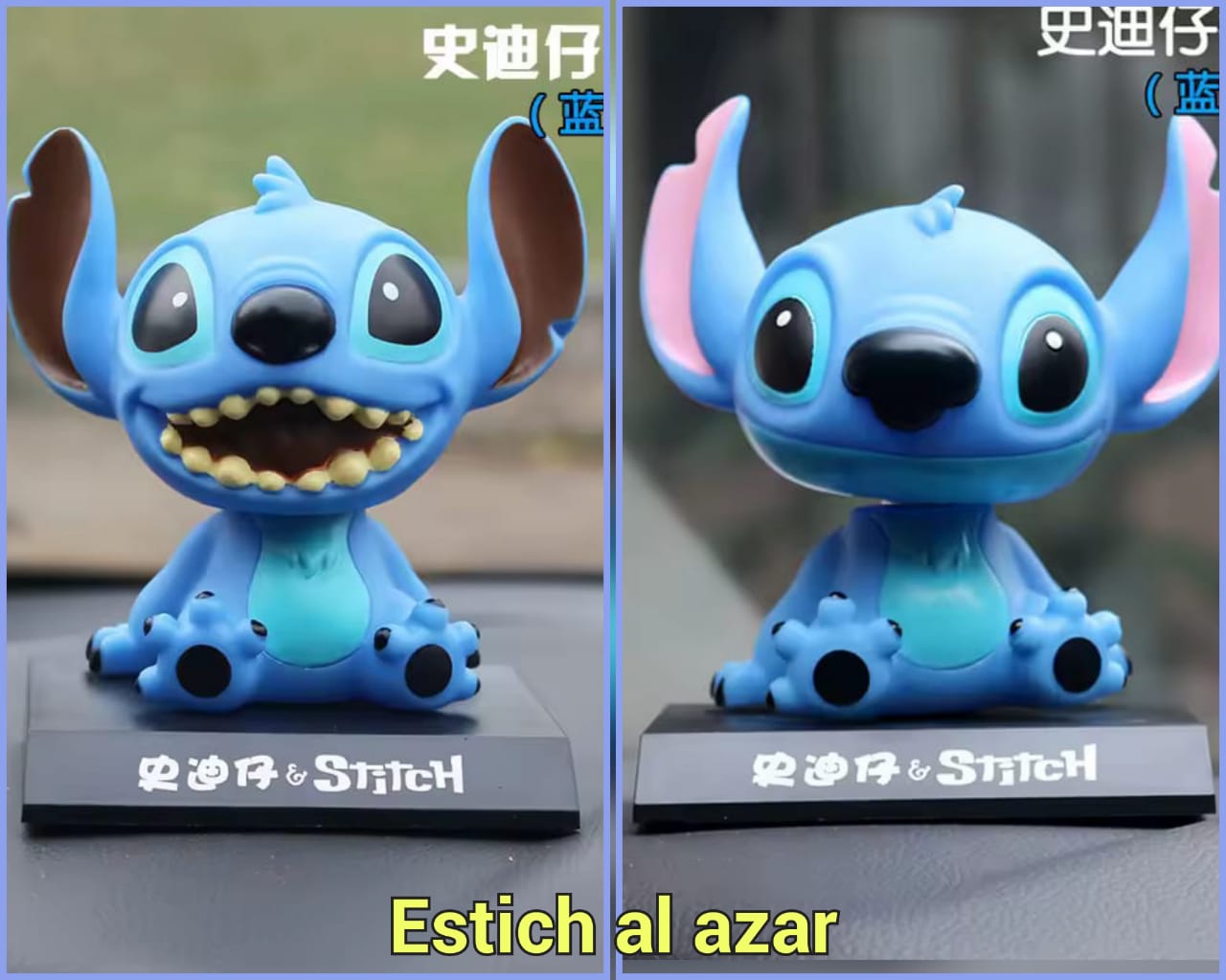 Stitch FIGURAS SANRIO Y CARICATURAS, AGITADOR DE CABEZA Y SOPORTE MOD# PVC75