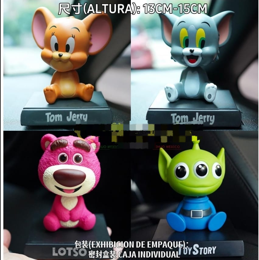 Stitch FIGURAS SANRIO Y CARICATURAS, AGITADOR DE CABEZA Y SOPORTE MOD# PVC75