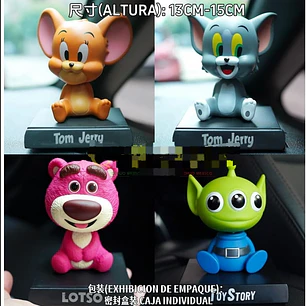  Stitch FIGURAS SANRIO Y CARICATURAS, AGITADOR DE CABEZA Y SOPORTE MOD# PVC75