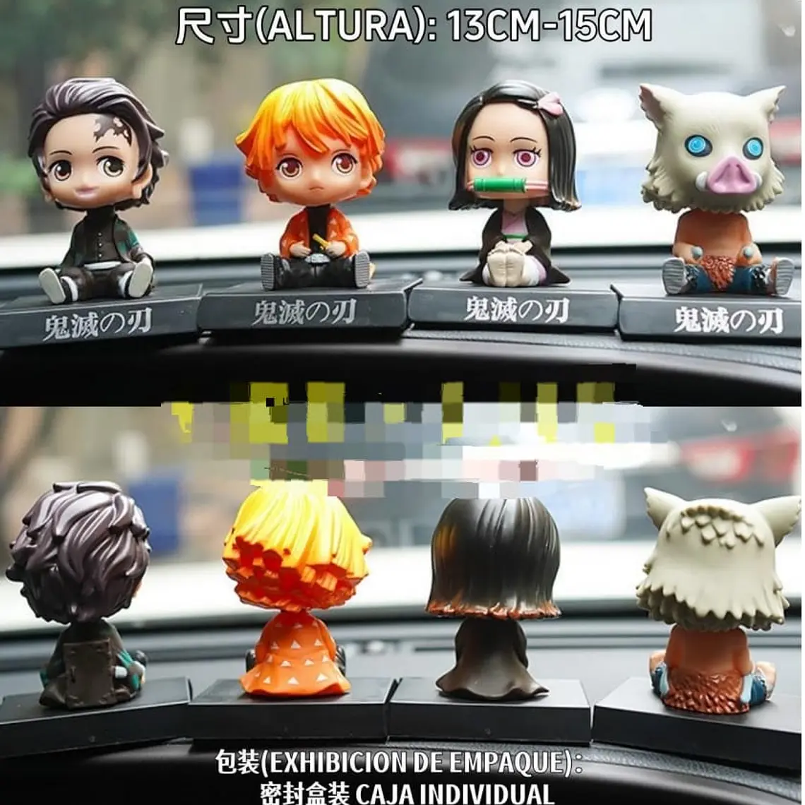 FIGURAS ANIME, AGITADOR DE CABEZA Y SOPORTE MOD# PVC75 1