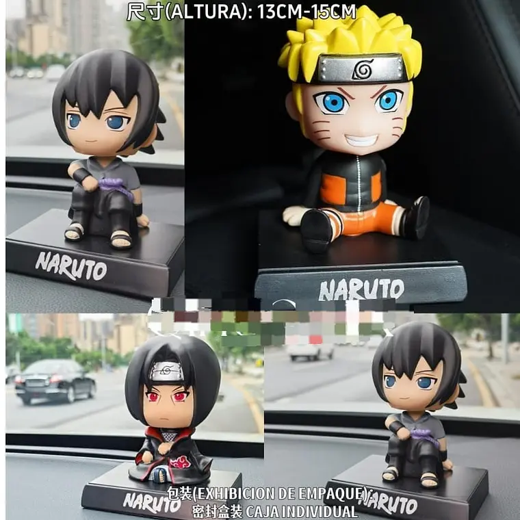 FIGURAS ANIME, AGITADOR DE CABEZA Y SOPORTE MOD# PVC75 8