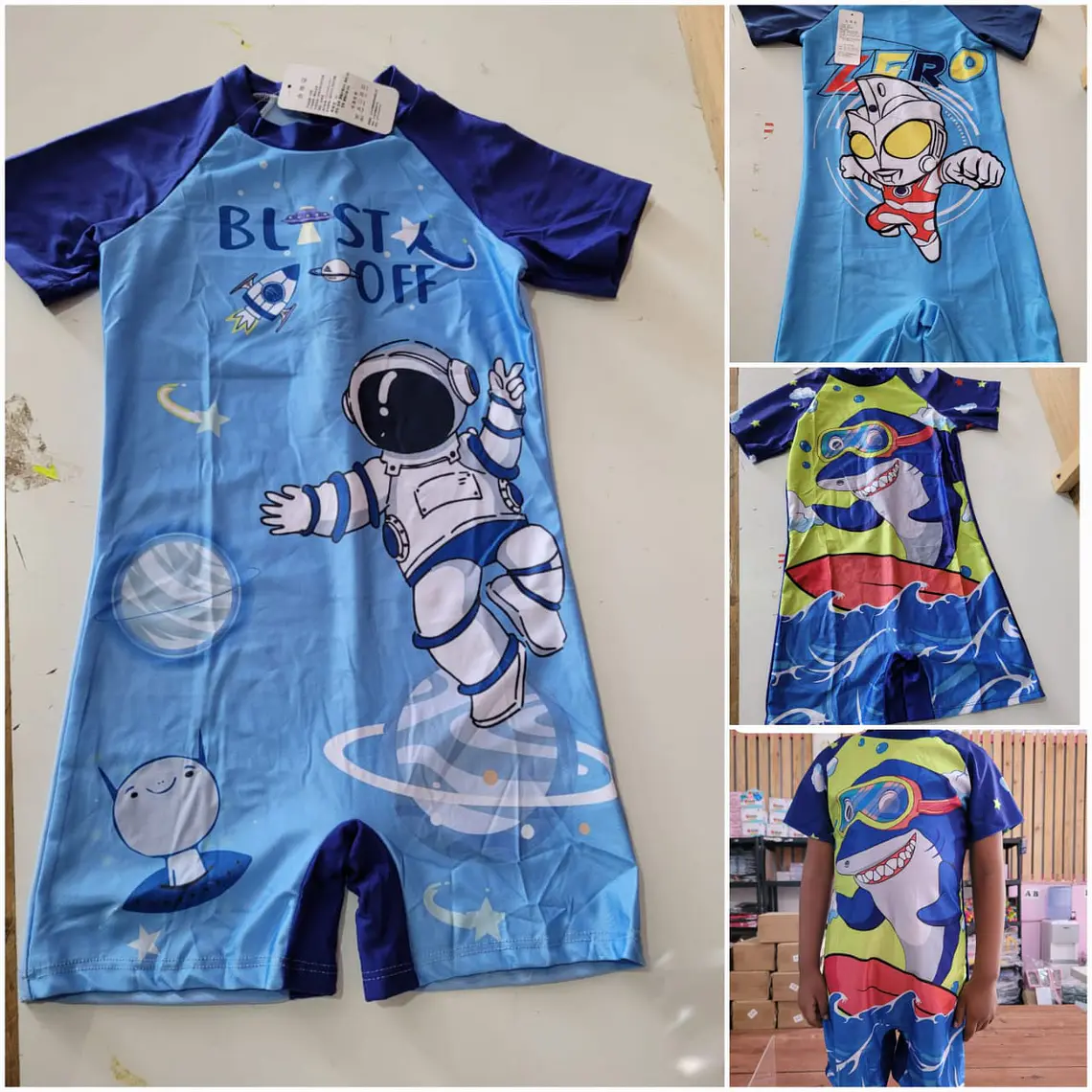 TRAJE DE BAÑO INFANTIL PARA NIÑO MOD #8905-2- COPIAR 1