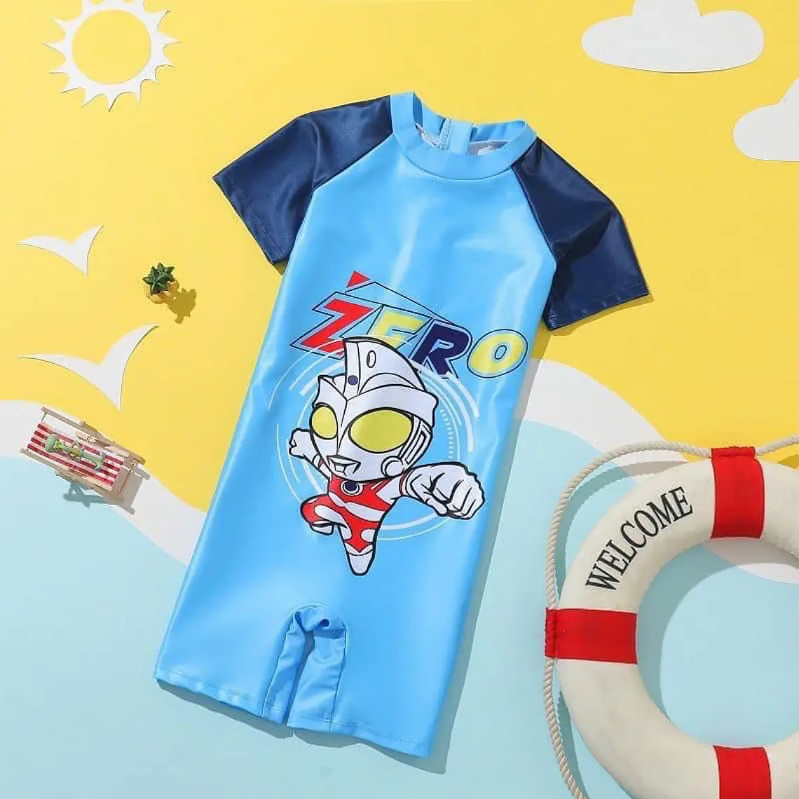 TRAJE DE BAÑO INFANTIL PARA NIÑO MOD #8905-2- COPIAR 3