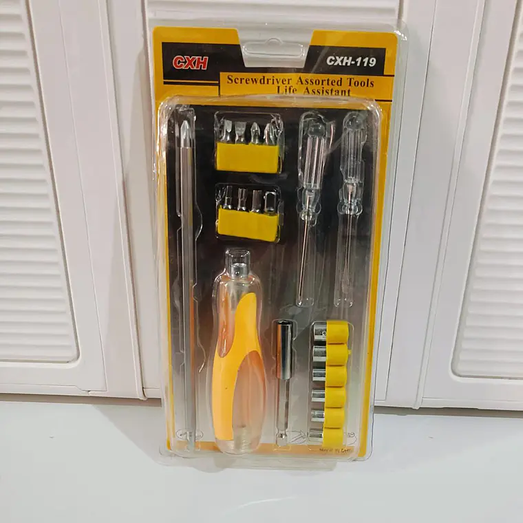 KIT DE HERRAMIENTAS VARIOS DISEÑOS 8