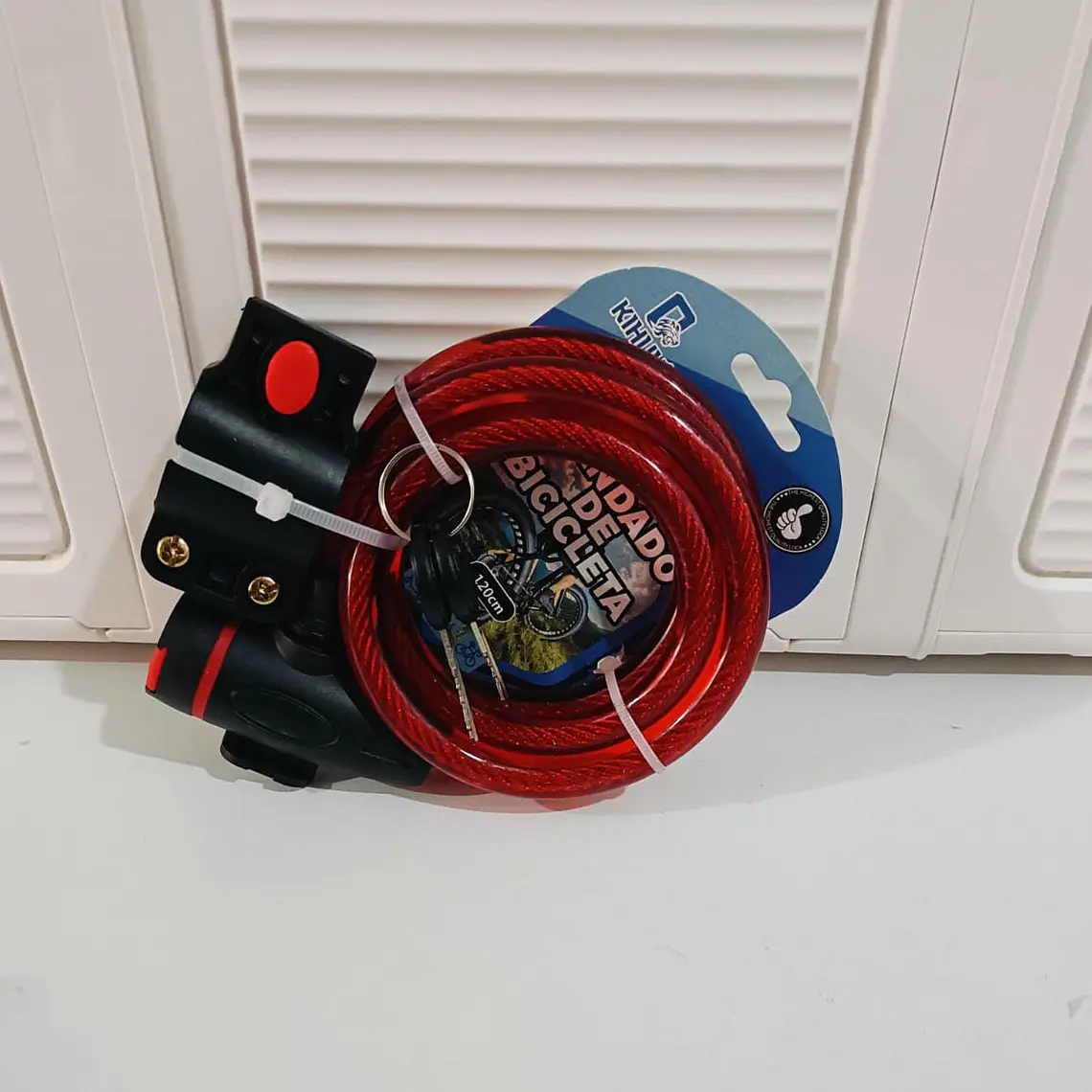 CANDADO PARA BICICLETA MOD# 34021 2