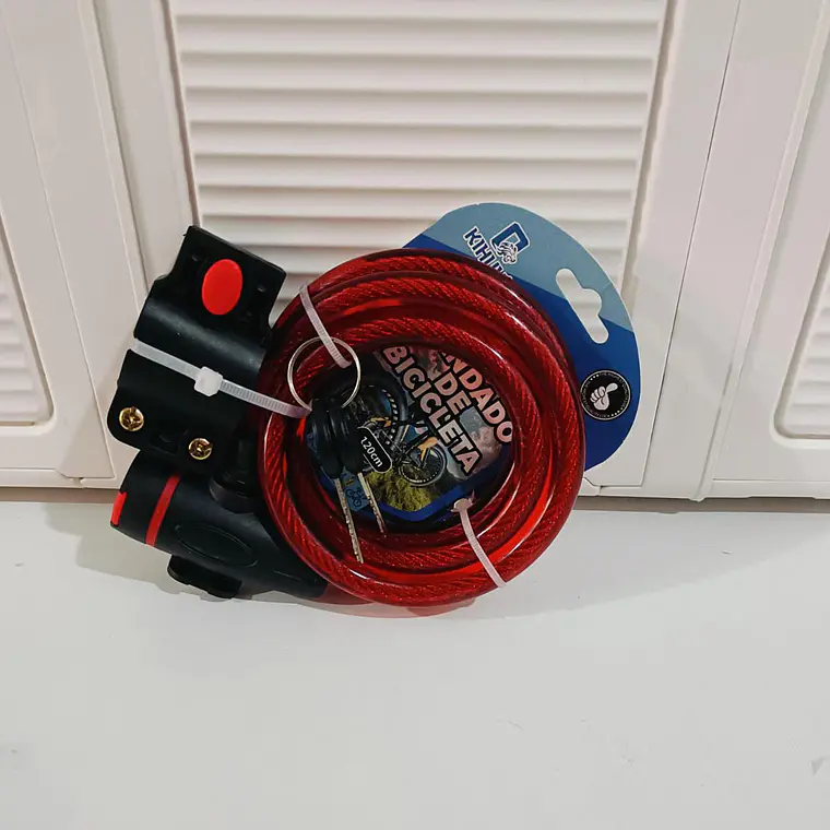 CANDADO PARA BICICLETA MOD# 34021 2