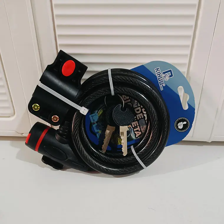 CANDADO PARA BICICLETA MOD# 34021 5