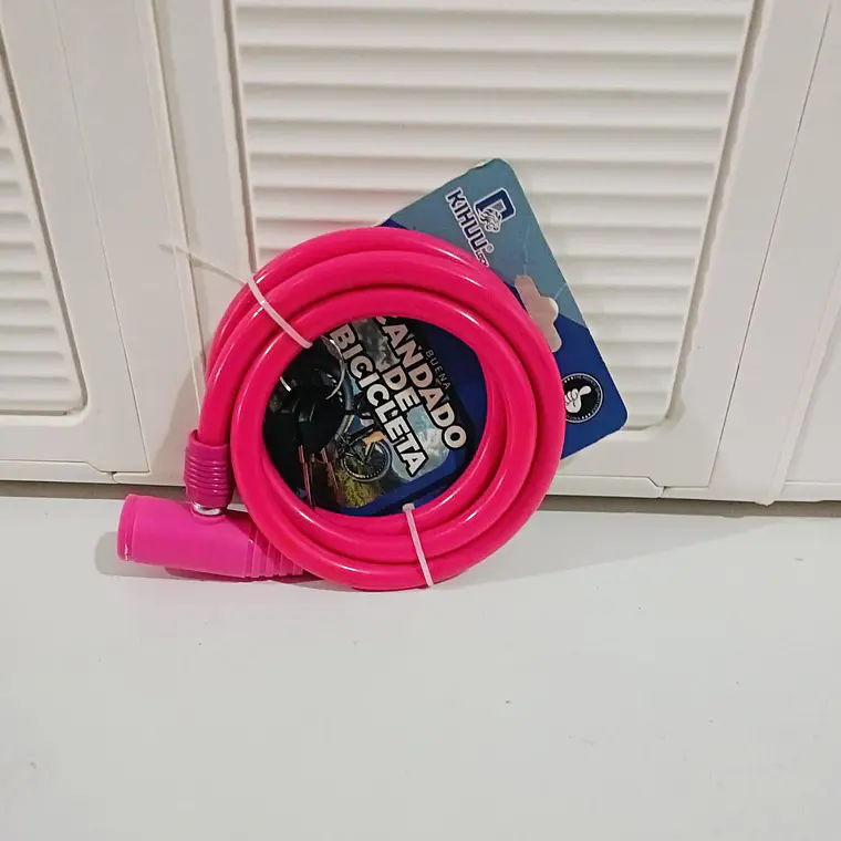 CANDADO DE SEGURIDAD PARA BICICLETA  MOD# 34023 3