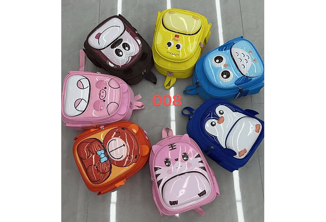 MOCHILA PREESCOLAR ANIMALITOS  MOD# D008