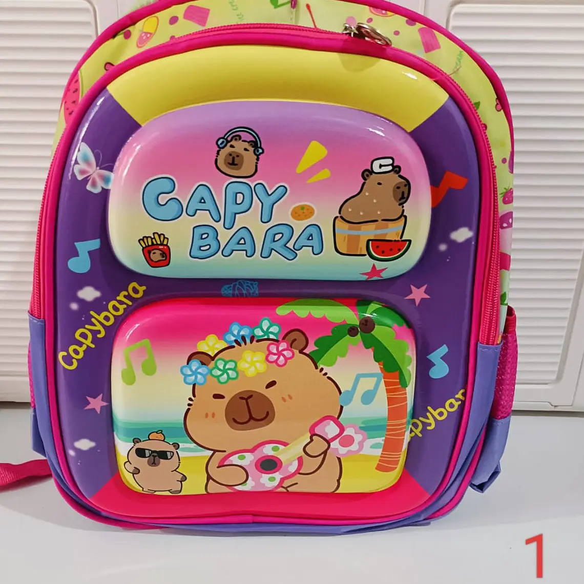 MOCHILA PRESCOLAR CAPIBARA MOD# 10-3 REINGRESO 6