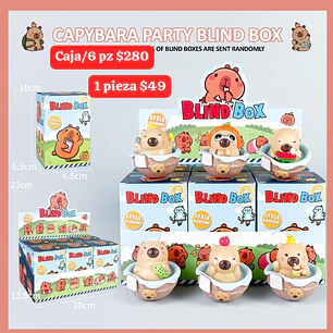 HUEVO DISEÑO CAPYBARA/ CAJITA SORPRESA MOD# KPBL006-1