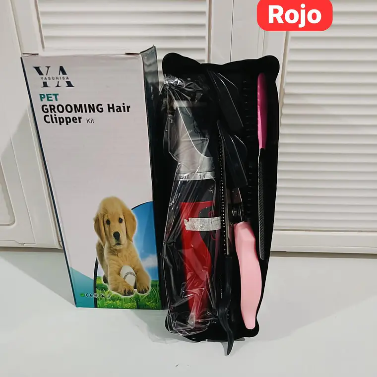  SET MAQUINA RASURADORA PARA MASCOTAS MOD# BH- 21248  6