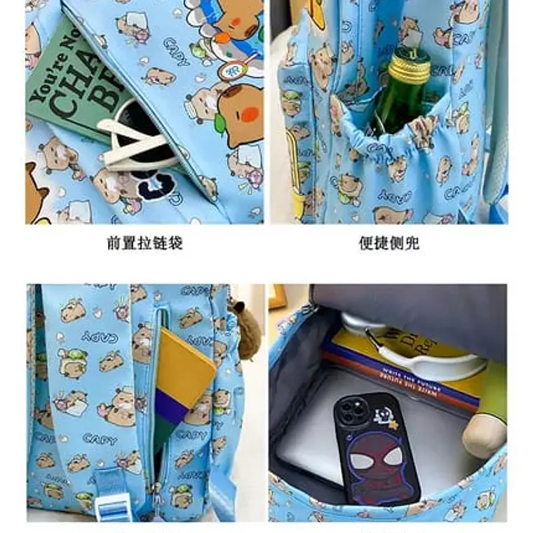 MOCHILA 1 CAPYBARA MOD# WKS-24V06 4