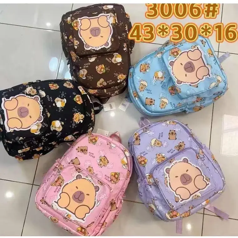 MOCHILA 1 CAPYBARA MOD# WKS-24V06 3