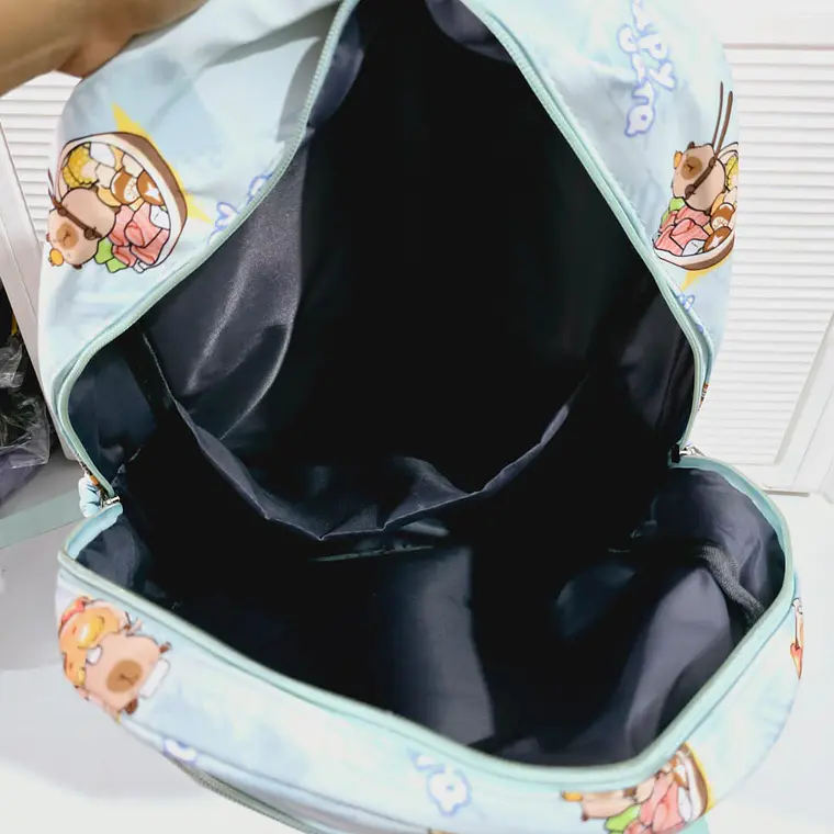 MOCHILA CAPYBARA CUADROS  MOD# WKS-24V05 12