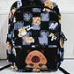 MOCHILA CAPYBARA CUADROS  MOD# WKS-24V05 - Miniatura 5