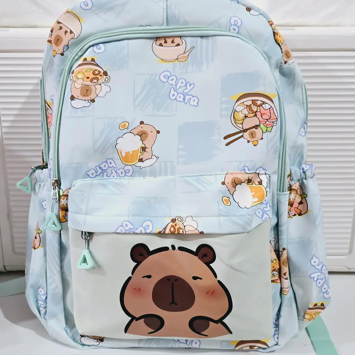 MOCHILA CAPYBARA CUADROS  MOD# WKS-24V05 7