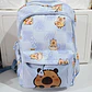 MOCHILA CAPYBARA CUADROS  MOD# WKS-24V05 - Miniatura 8