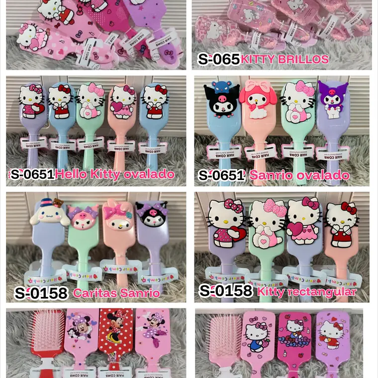 CEPILLO PARA CABELLO PERSONAJES MOD# 1