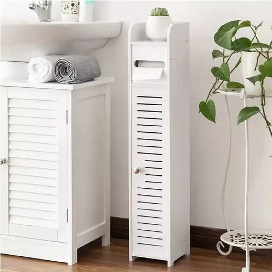 ORGANIZADOR BLANCO PARA SANITARIO MOD# 6008🗄️ 2