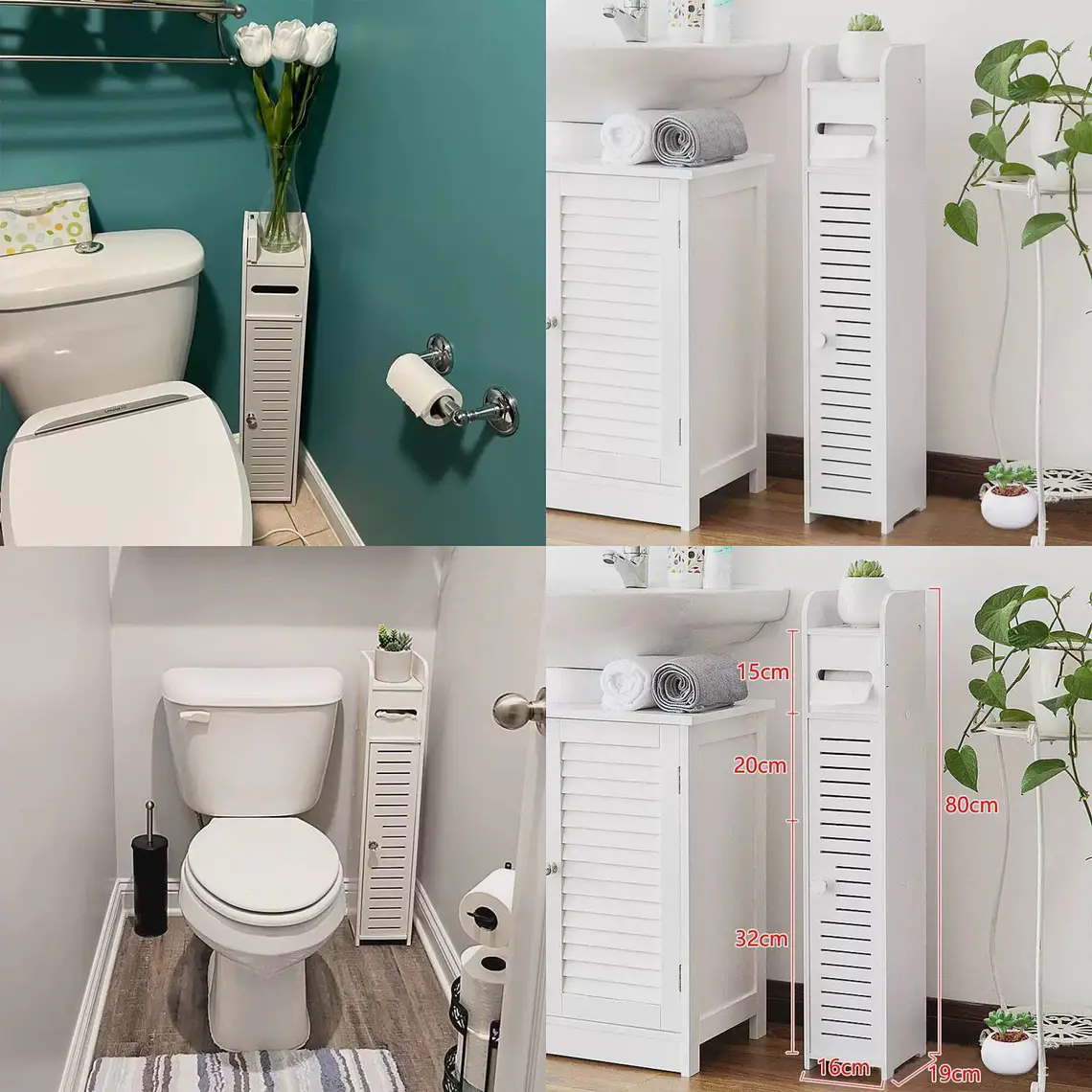 ORGANIZADOR BLANCO PARA SANITARIO MOD# 6008🗄️ 1