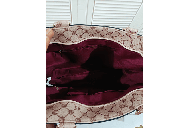 COMBO BOLSA+MARICONERA +COSMETIQUERA GRENOBIL MOD# BJN123 REINGRESO