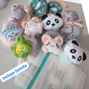  ESPONJITAS PARA DUCHA DISEÑO ANIMALITOS (AL AZAR)