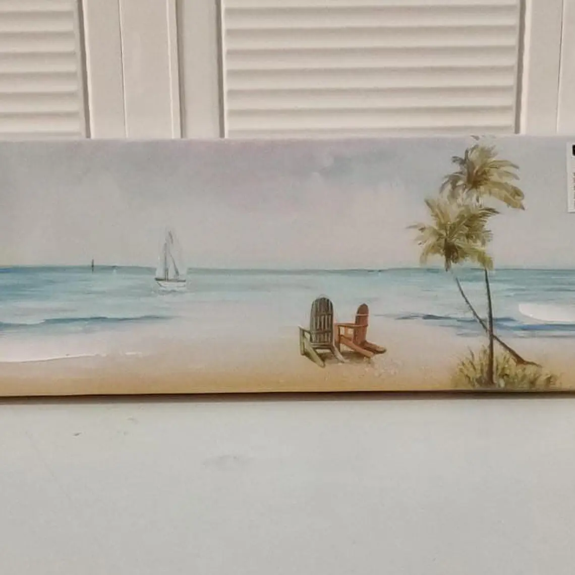 CUADRO DE PINTURA VARIOS DISEÑOS TERRAZA/MAR 4