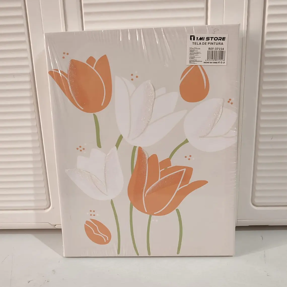 CUADRO DE PINTURA VARIOS DISEÑOS JARRONES/ FLORES 4