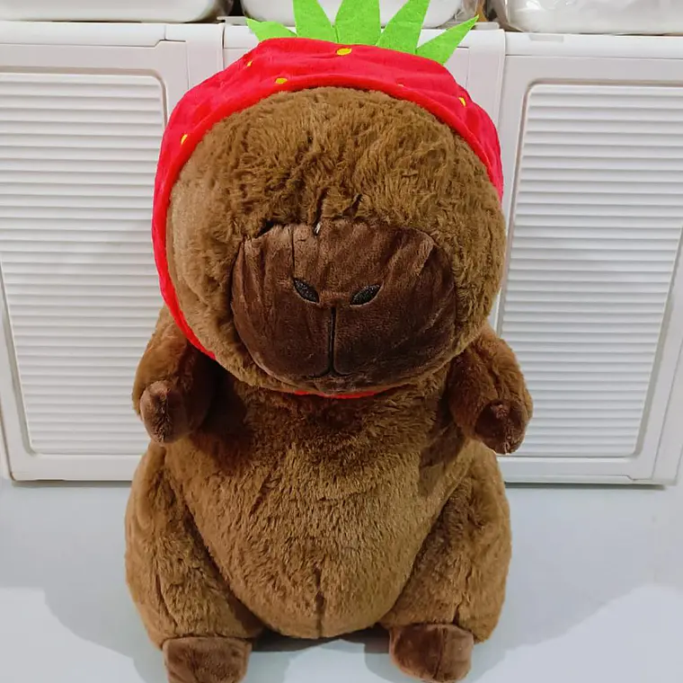 PELUCHE CAPIBARA CON FRAZADA #330 O #019 6