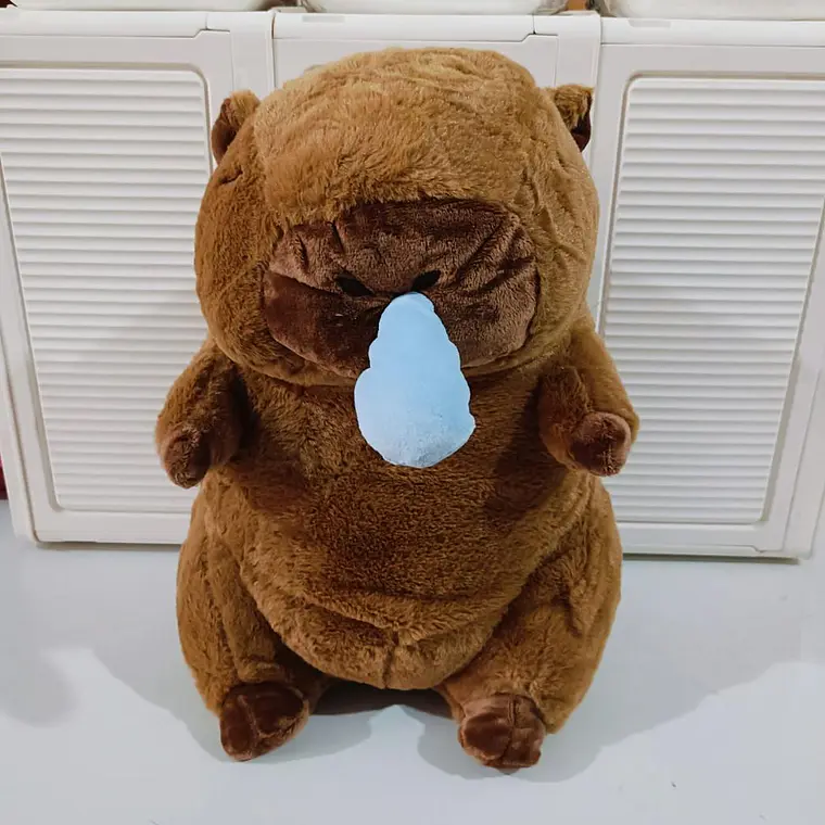 PELUCHE CAPIBARA CON FRAZADA #330 O #019 4