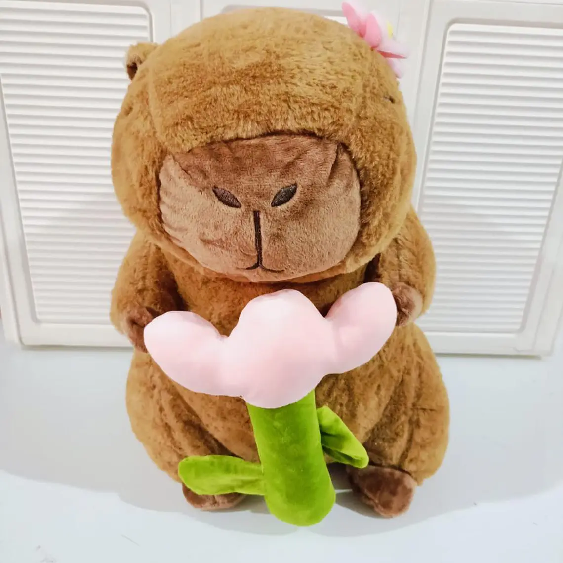 PELUCHE CAPIBARA CON FRAZADA #330 O #019 2