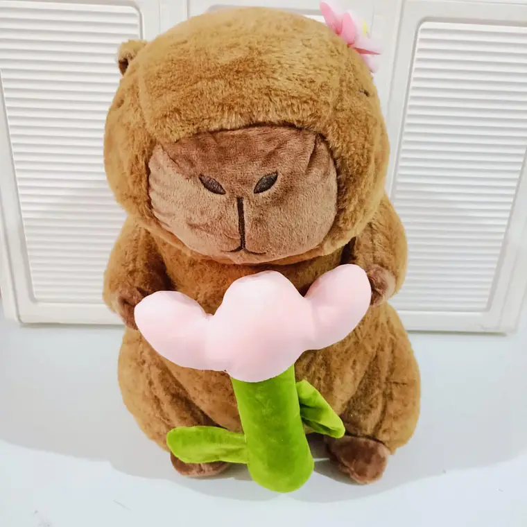 PELUCHE CAPIBARA CON FRAZADA #330 O #019 2