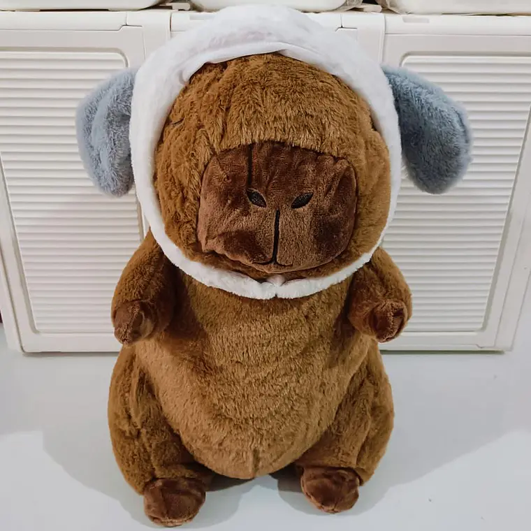 PELUCHE CAPIBARA CON FRAZADA #330 O #019 10