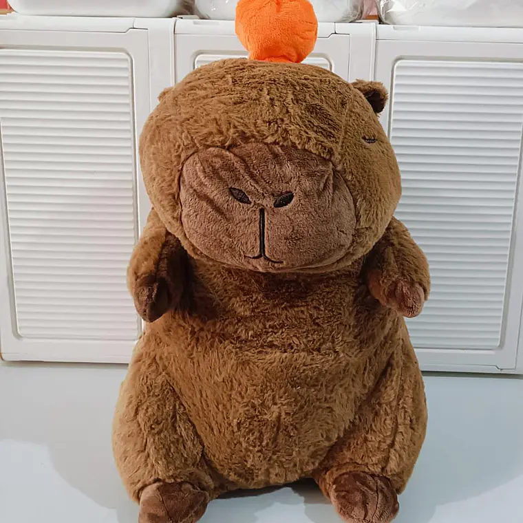 PELUCHE CAPIBARA CON FRAZADA #330 O #019 15