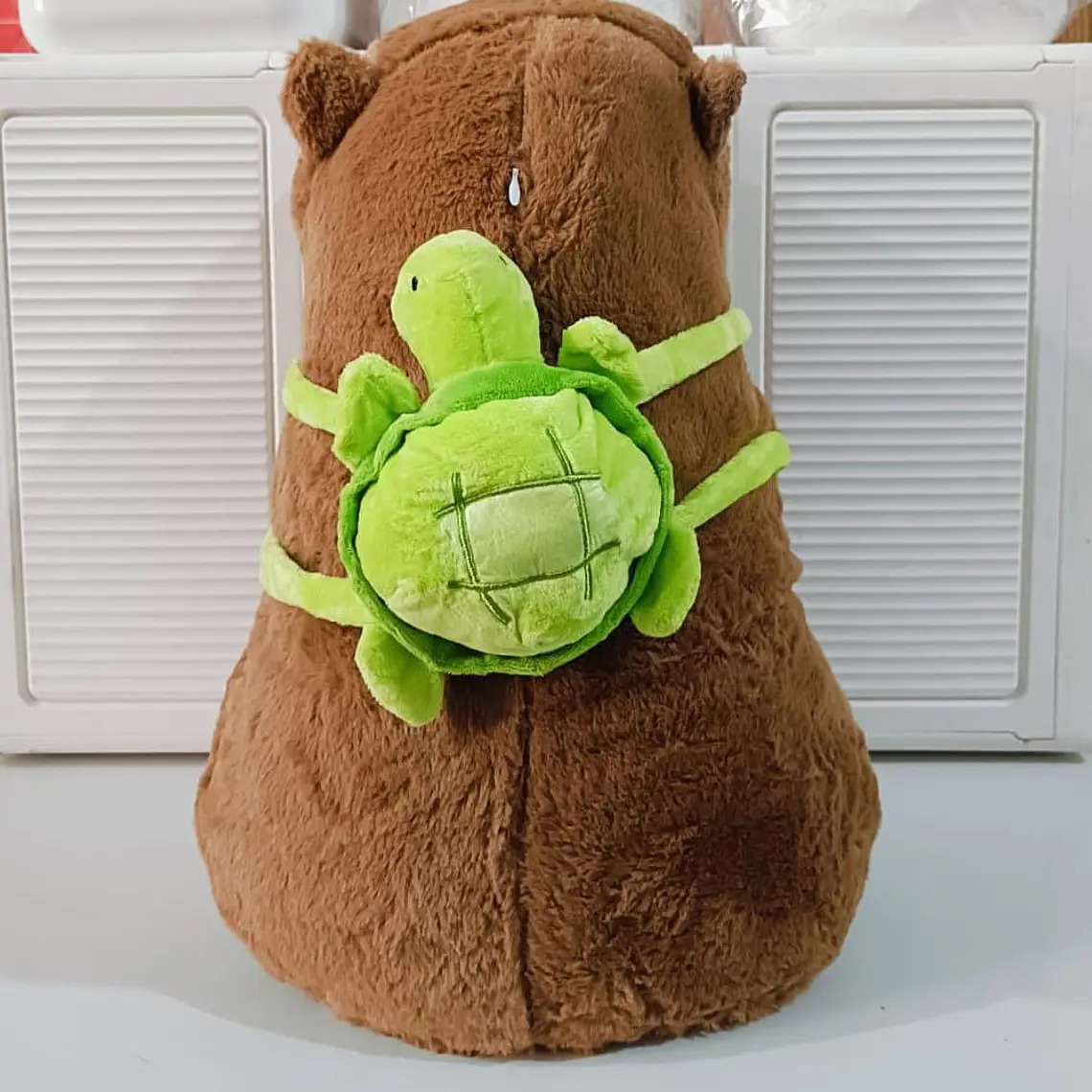 PELUCHE CAPIBARA CON FRAZADA #330 O #019 16
