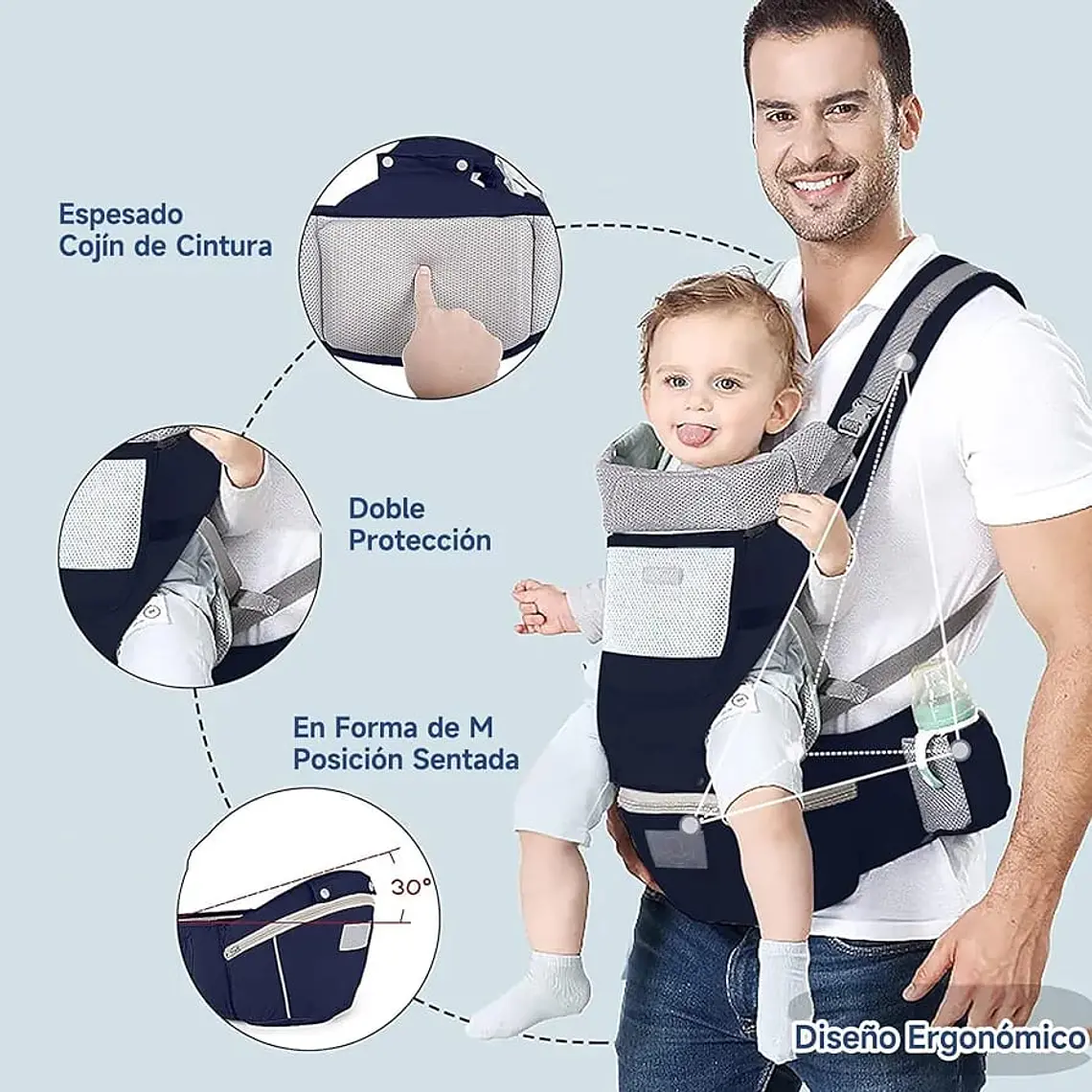 CANGURO PORTA BEBÉ MOD# BB032-2 1