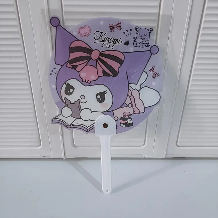 1 ABANICO REDONDO LISO SANRIO MOD #S/N 6