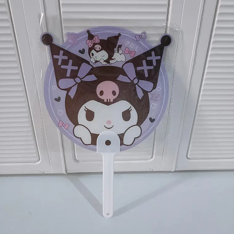 1 ABANICO REDONDO LISO SANRIO MOD #S/N 8