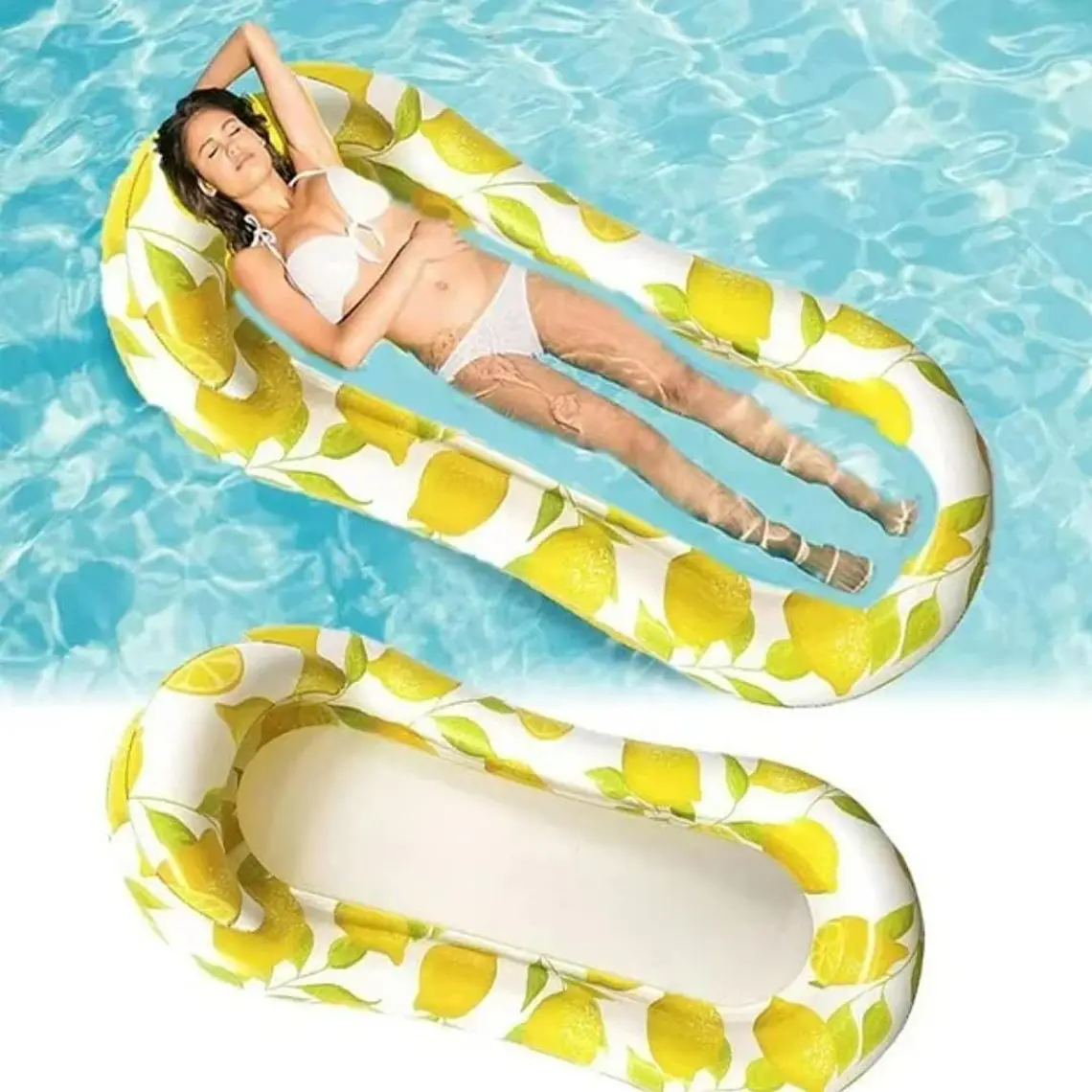 FLOTADOR INFLABLE DISEÑO LIMA- LIMON MOD# 991965 1