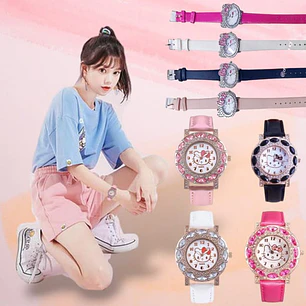 RELOJ PARA DAMA O NIÑA HELLO KITTY