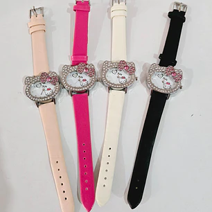 RELOJ PARA DAMA O NIÑA HELLO KITTY