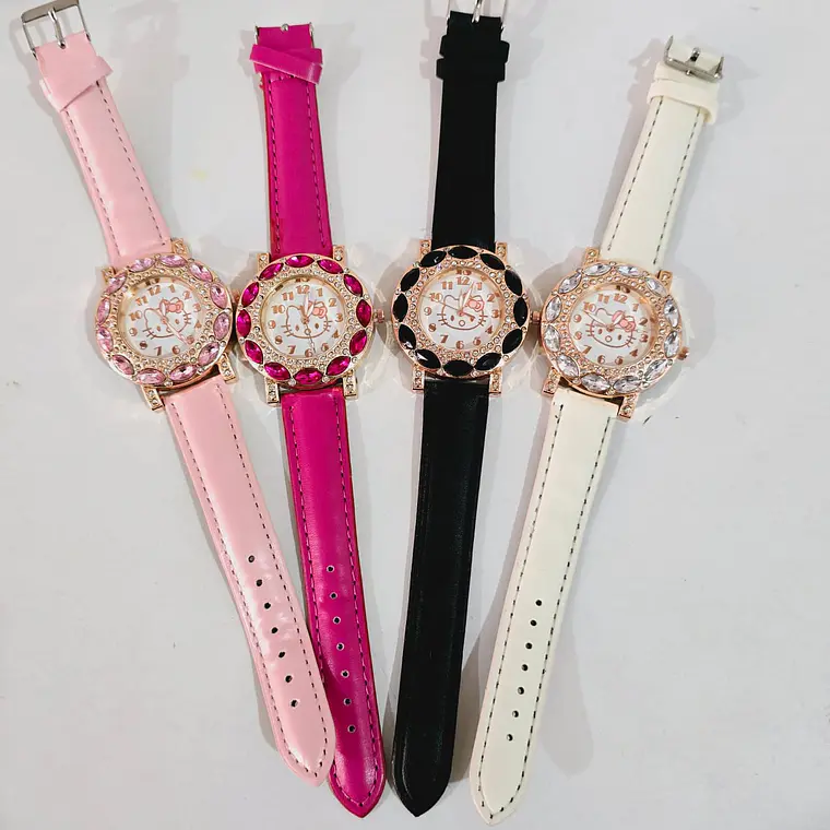RELOJ PARA DAMA O NIÑA HELLO KITTY 3