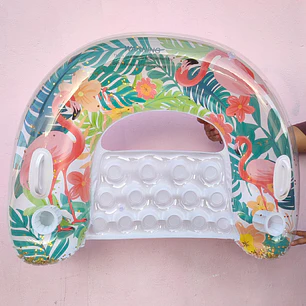 SILLON INFLABLE FLAMINGO MOD# 991966