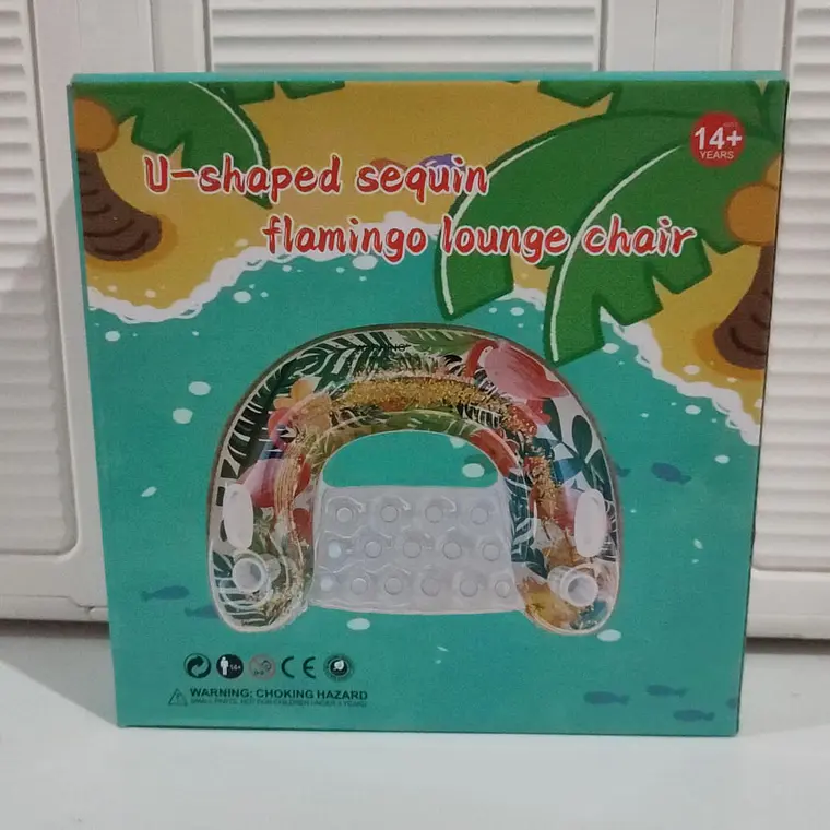 SILLON INFLABLE FLAMINGO MOD# 991966 6