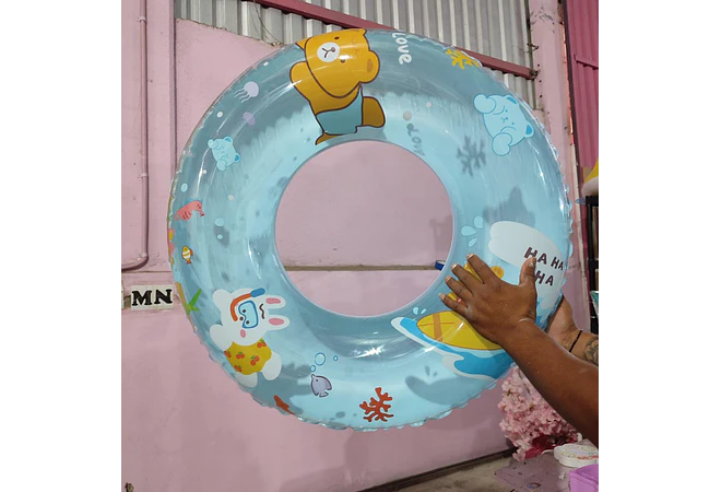 🛟DONA SALVAVIDAS 90cm ANIMALITOS MOD# 991941🦁🐰 REINGRESO