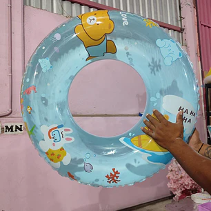 🛟DONA SALVAVIDAS 90cm ANIMALITOS MOD# 991941🦁🐰 REINGRESO