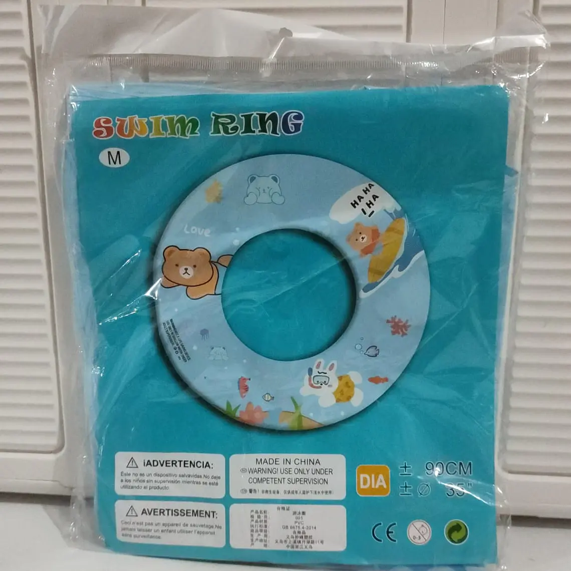 🛟DONA SALVAVIDAS 90cm ANIMALITOS MOD# 991941🦁🐰 REINGRESO 5
