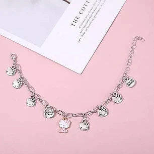 PAQ. 4 PULSERAS HELLO KITTY